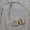 Image 6 : Sterling Silver Chain Necklace, Bracelet & Earring Set Weighing 19.7 Grams Total