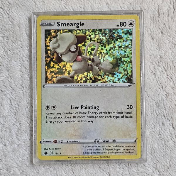 Smeargle 15/15 Holo Pokémon Trading Card