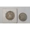 Image 4 : United States 90% Silver Franklin Half Dollars - 1952-D, 1959, 1960-D, 1961-D - Face Value: $2.00