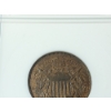 Image 3 : 1964 Large Motto Two-Cent Piece ANACS MS 61 BRN