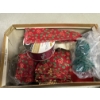 Image 3 : *Pick Up At Mantua Home-No Shipping Available* Box of Christmas Decor - Ribbon - Stocking and Tree 