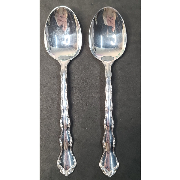 (2) Sterling Silver Reed & Barton Spoons - Total Weight: 88.7g