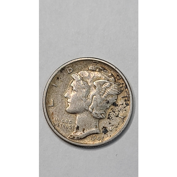 United States 1944 90% Silver Mercury Dime