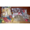 Image 1 : Vintage Baggies Of Child Wood Toy Pieces - See Pics