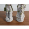 Image 4 : Ucargo Ceramics Japan Figurines "Romantic Couple" Approx. 11in Tall