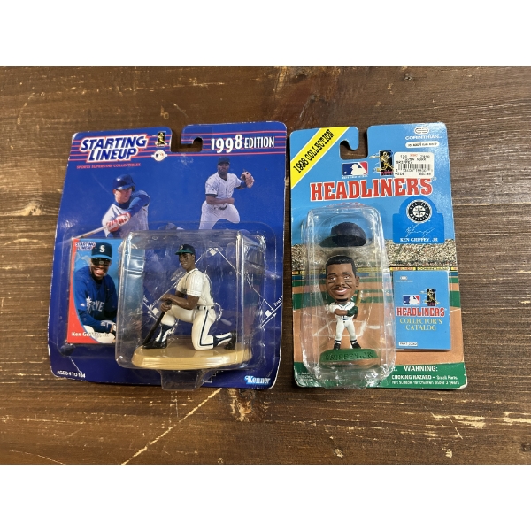 Baseball Figurines - 1998 Edition - Ken Griffey Jr - 2 Figurines 