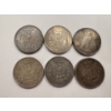 Image 2 : 6 Beautiful OLD United States Silver Dollars - Guaranteed Authentic - Incredible Coins 
