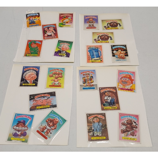 Lot Of Assorted Garbage Pail Kids Trading Cards/Stickers Featuring "Dotty Dribble"