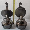Image 2 : Vintage Silverplated Candle Oil Lamps in Great Condition! 