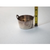 Image 2 : Vintage Sterling Silver Mini Saucepan/Mug With Handles- Total Weight: 87.7g