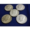 Image 2 : Five Assorted 40% Silver U.S. Kennedy Half Dollars ~ Face Value: $2.50