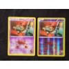 Image 1 : Two Team Magma's Baltoy 10/34 Pokemon Trading Cards Including Reverse Holo