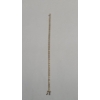 Image 3 : 14K Gold 7" Tennis Bracelet With Diamonds - Weight: 7.3g