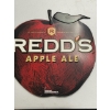 Image 1 : Redd's Apple Ale 17" x 17" Metal Sign - Great Condition