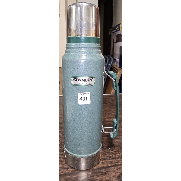 Vintage 14" Stanley Thermos with Cup