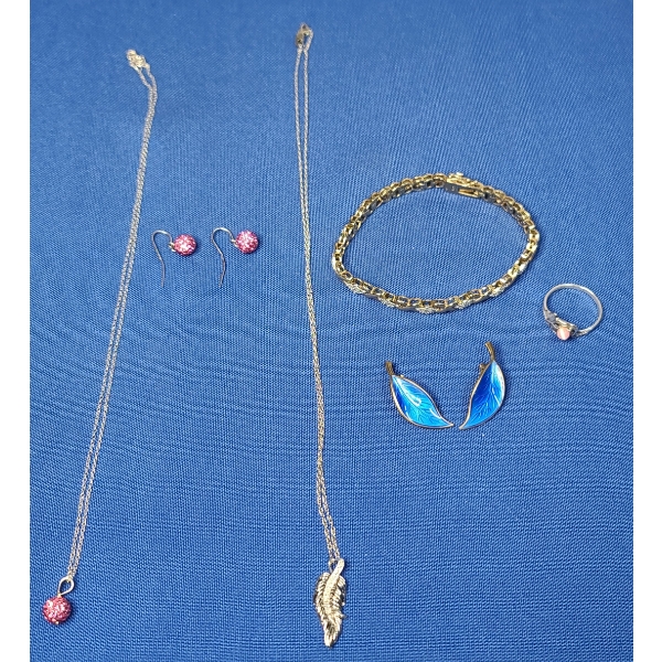Assorted Sterling Silver Jewelry Including Earrings Made By David Anderson- Total Weight: 29.2g