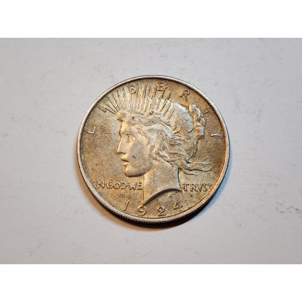 1924 Silver Peace Dollar