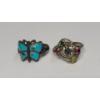 Image 5 : Assorted Sterling Silver Jewelry Featuring Some Turquoise - Total Weight: 33.3g