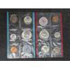 Image 1 : U.S. 90% SILVER COINS - TWO - 1964 (P & D) J F Kennedy 90% Silver Mint Sets  $1.70 Face Value
