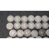 Image 2 : Assorted Barber, Mercury & Roosevelt 90% Silver Dimes In Vintage SOHIO Dime Holder-Face Value: $4.90
