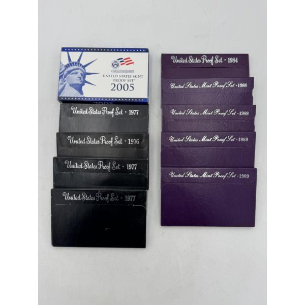 Lot of Assorted United States Proof Sets