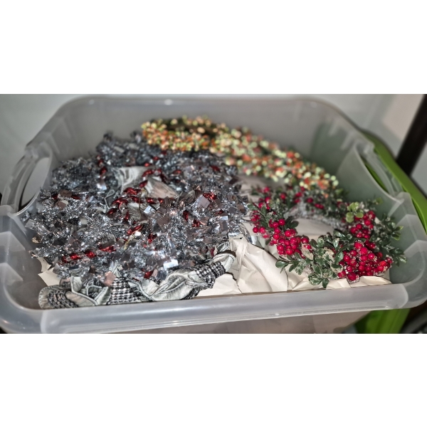 PICKUP IN NORTHFIELD - Misc Lot Of Christmas Decor / Baubles As shown - See Pics 