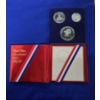 Image 4 : 1776-1976 - S Bicentennial Silver 3 Coin Proof Set - With Folding Case