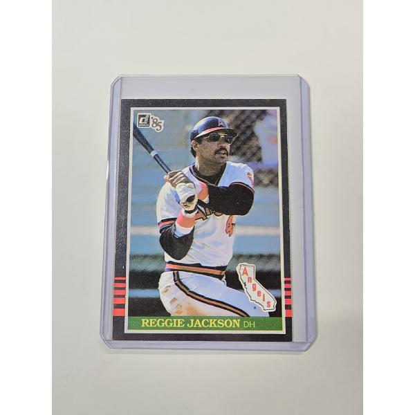 1985 Donruss Baseball - California Angels Reggie Jackson Card #57