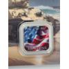 Image 4 : Rosie The Riveter 1 Gram .999 Fine Silver Coin Colorized Serialized Coin In Collectible Assay Card