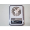 Image 3 : NGC PF 70 ULTRA CAMEO 2021-W Silver Eagle - Eagle Landing T-2 First Releases - 1 oz .999 Fine Silver