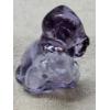 Image 3 : Degenhart Vintage Uranium Glass Dog Figurine - Violet - UV Reactive!!!
