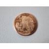 Image 2 : 1 Ounce .999 Fine Copper Round - American Eagle Design 