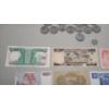 Image 27 : Large Lot Of Assorted Foreign Paper Currency & U.S/Foreign Coins In Coin Storage Box 