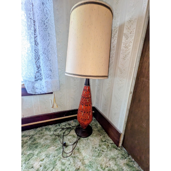 MCM 46" Unique Table Lamp 