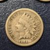 Image 4 : 3 Pcs Early Indian Head Cents - 1859/60/61 Better Than average Condition - Pictures