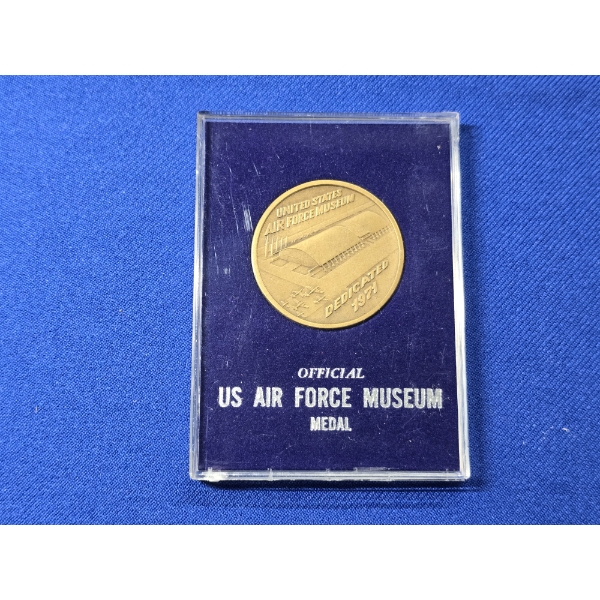 1971 Official U.S. Airforce Museum Medal - Wright Patterson Airforce Base Dayton, OH