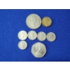 Image 1 : Lot of Assorted UK Coins: 6 Pence, 50 Pence, 5 Pence, 1/2 Crown, 3 Pence
