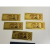 Image 5 : Garfield "100" Dollar Gold Foil Notes - Novelty/Collectible Items - with Envelope - Garfield 