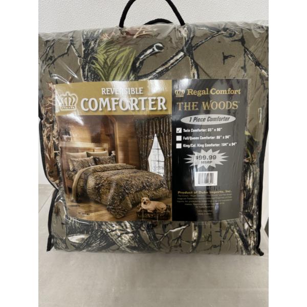 Regal Comfort Camo Twin Size Comforter - Brand New In The Package