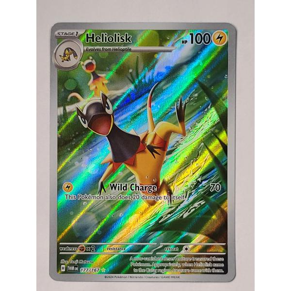 Heliolisk (177/167) Illustration Holo Rare Pokémon Card