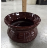 Image 2 : Vintage Collectables Including Stoneware Spitoon, Glass Lamp Shade, Tin Pitcher & More
