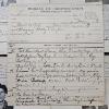 Image 3 : INTERESTING!!! Collection of 5 Antique MUGSHOT Bertillon Criminal Booking Sheets