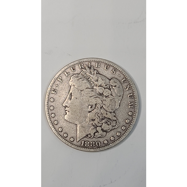 1880 90% Silver Morgan Dollar