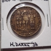Image 6 : Five Assorted Tokens Ft. Parking & Restroom Tokens, 1938 Safety Coin & Dreamland Cafe Coin!
