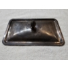 Image 7 : Vintage Silver-Plated Rectangular Casserole Dish with Lid - 1.8lbs Silver Plate plus Glass Dish