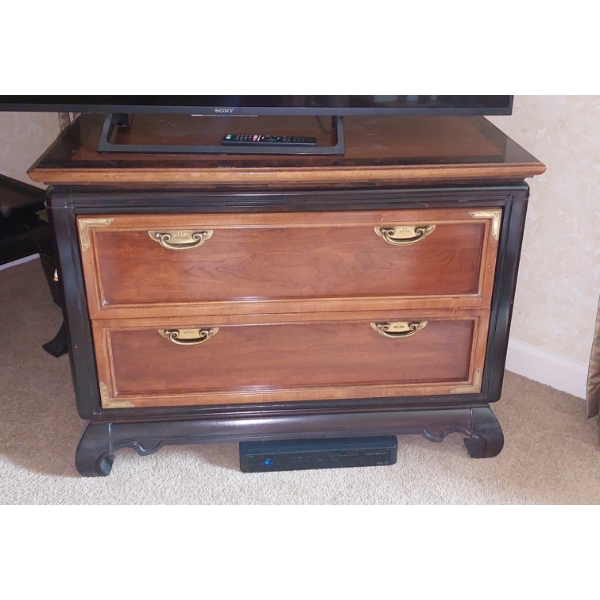 40" by 20" Two Drawer Chest 30" Tall - Part Of Bedroom Suite - Excellent Condition - See PIcs
