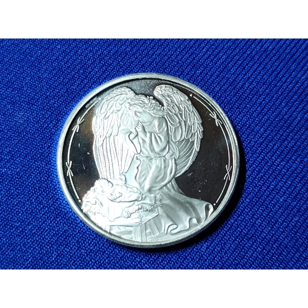 2016 Guardian Angel Silver Round - 1 Troy oz .999 Fine Silver 