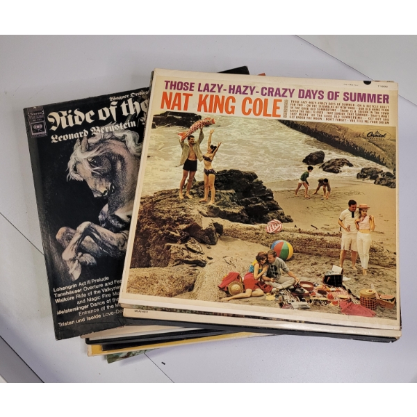 Over 25 Vintage Record Albums