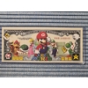 Image 1 : Super Mario Million Dollar Bill In Mint Condition In Protective Holder