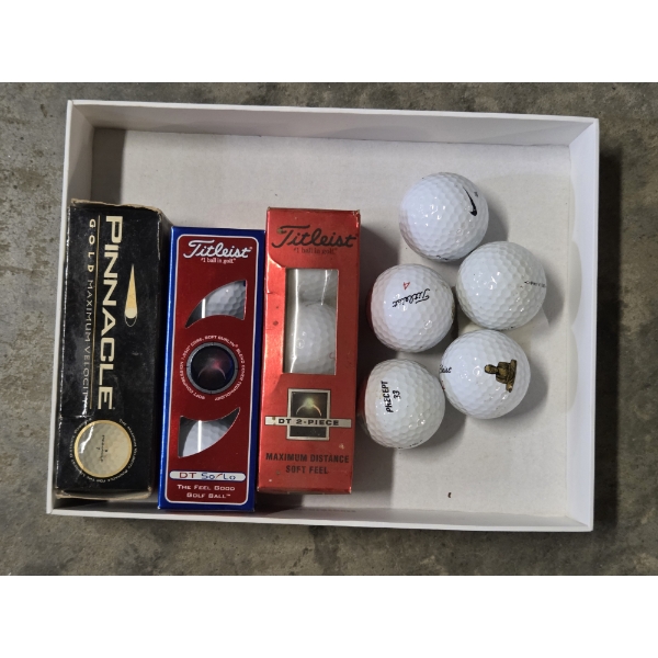 New And Like New Golf Ball Group